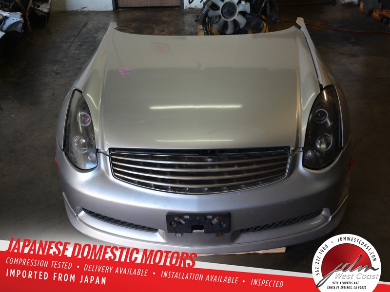 JDM Nissan Skyline 350GT V35 03-04 Nose Cut Infiniti G35 Rad fenders ...